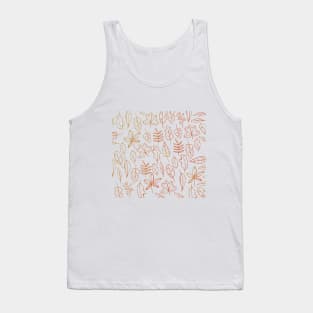 Leaf Pattern Tank Top